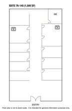 76 W Horizon Ridge Pky, Henderson, NV for lease Floor Plan- Image 2 of 2