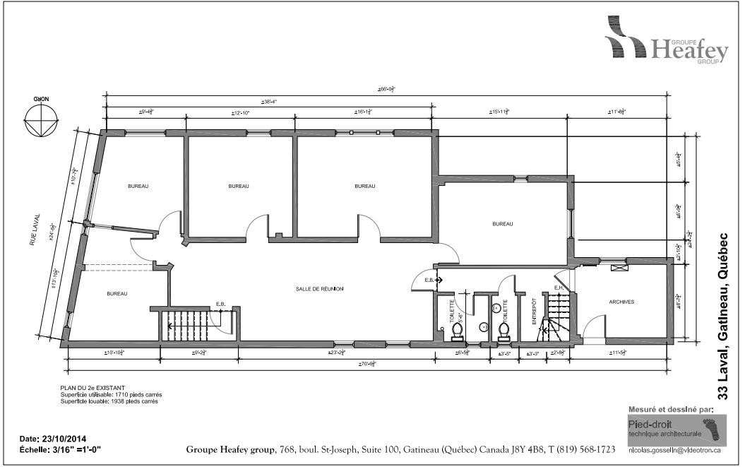 33 Rue Laval, Gatineau, QC for lease Floor Plan- Image 1 of 1