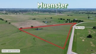 Plus de détails pour 17.5ac TBD FM 1630, Muenster, TX - Terrain à vendre