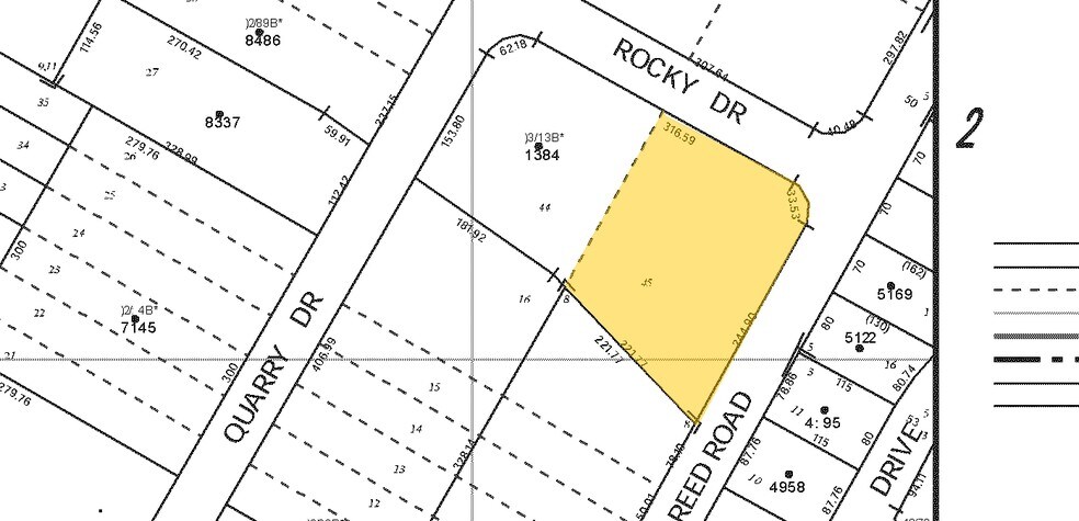 2210 Quarry Dr, Reading, PA à vendre - Plan cadastral - Image 3 de 5