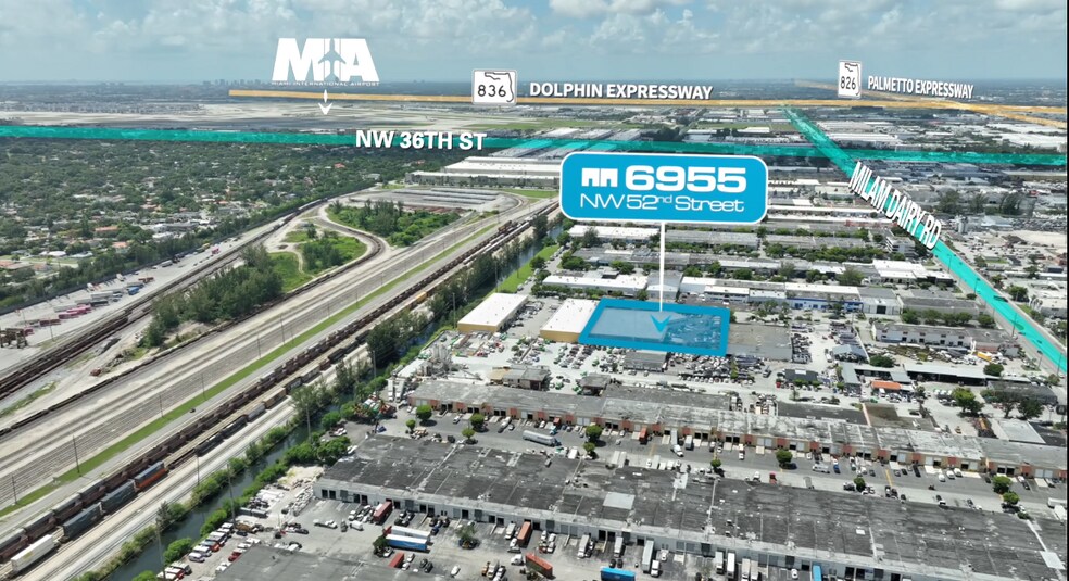 6955 NW 52nd St, Miami, FL à vendre - Photo du bâtiment - Image 1 de 8