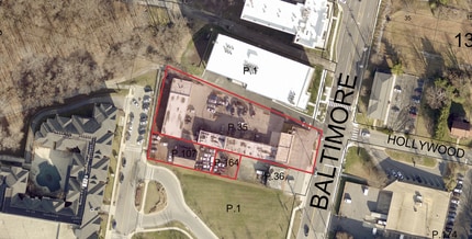 9598-9600 Baltimore Ave, College Park, MD - Aerial map view - Image1