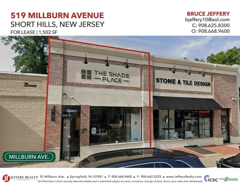 519 Millburn Ave, Short Hills, NJ à louer - Photo du bâtiment - Image 1 de 1
