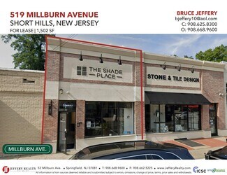 Plus de détails pour 519 Millburn Ave, Short Hills, NJ - Commerce de détail à louer