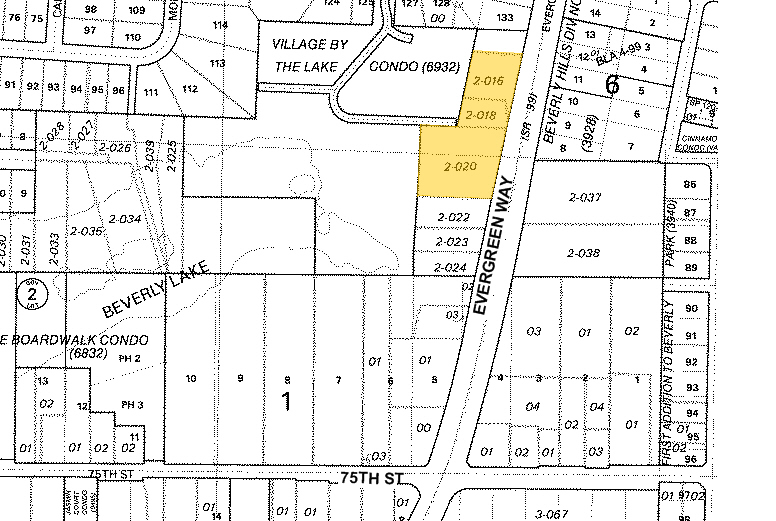 7202 Evergreen Way, Everett, WA à louer - Plan cadastral - Image 2 de 4