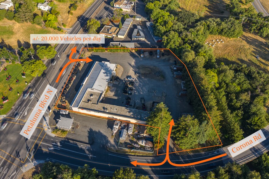 3480 Petaluma Blvd N, Petaluma, CA à vendre - Photo du bâtiment - Image 2 de 31