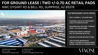 Plus de détails pour 13184 W Bell Rd, Surprise, AZ - Terrain à louer