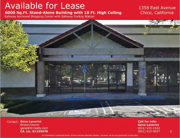 1358 East Ave, Chico, CA for lease - Other - Image 2 of 9