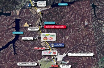 1889 Bella Vista Way, Bella Vista, AR - AÉRIEN Vue de la carte