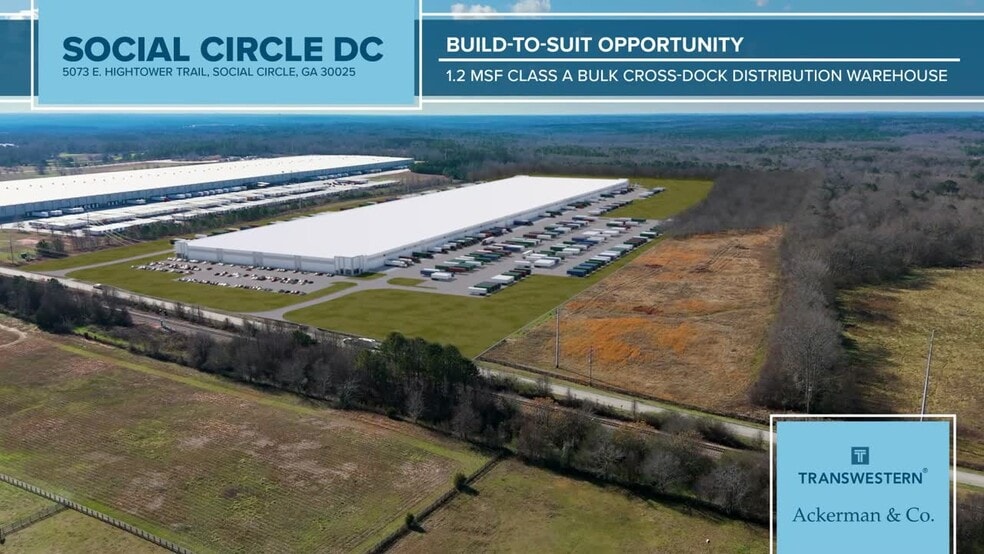 5023 Hightower Trl SE, Social Circle, GA à louer - Vidéo sur l’inscription commerciale - Image 2 de 5