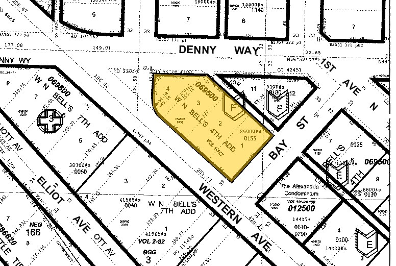 7 Denny Way, Seattle, WA à vendre - Plan cadastral - Image 2 de 13
