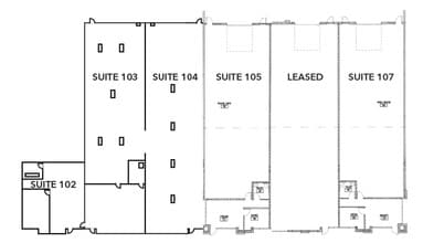 7280 N Glen Harbor Blvd, Glendale, AZ à louer Plan d’étage- Image 1 de 1