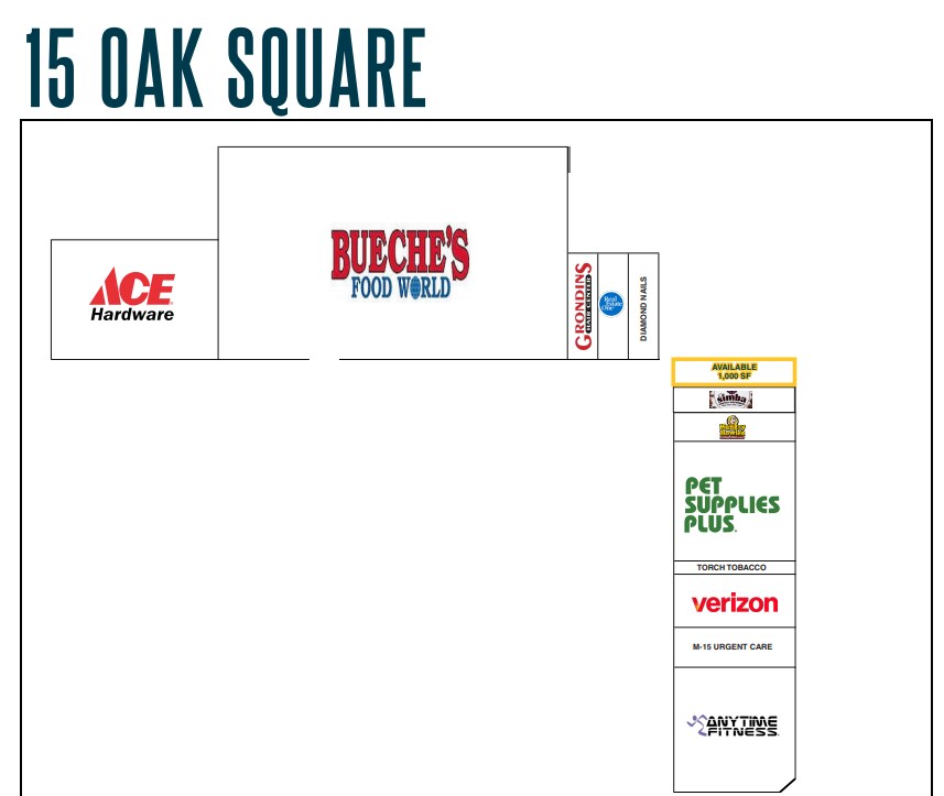 250-440 N Ortonville Rd, Ortonville, MI à louer Plan d’étage- Image 1 de 1