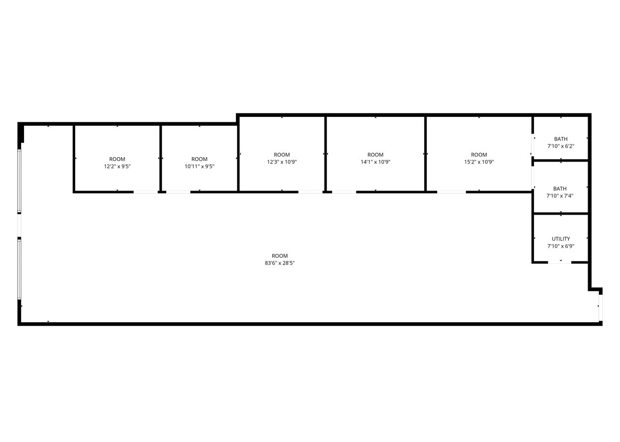 3239 Old Winter Garden Rd, Orlando, FL 32805 - Unité 12A&B -  - Plan d’étage - Image 1 of 1