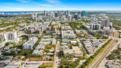 736-738 NE 3rd Ave, Fort Lauderdale, FL - Aerial  map view - Image1