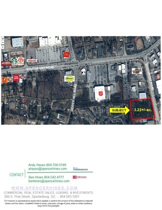 More details for Southport Rd, Spartanburg, SC - Land for Sale