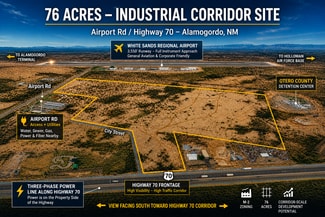 More details for Hwy 70 Frontage w/dual access on Airport Rd, Alamogordo, NM - Land for Sale