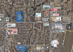 700 N Webb Rd, Wichita, KS - Aerial  map view