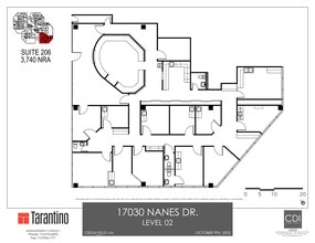 17030 Nanes Dr, Houston, TX à louer Plan de site- Image 1 de 1