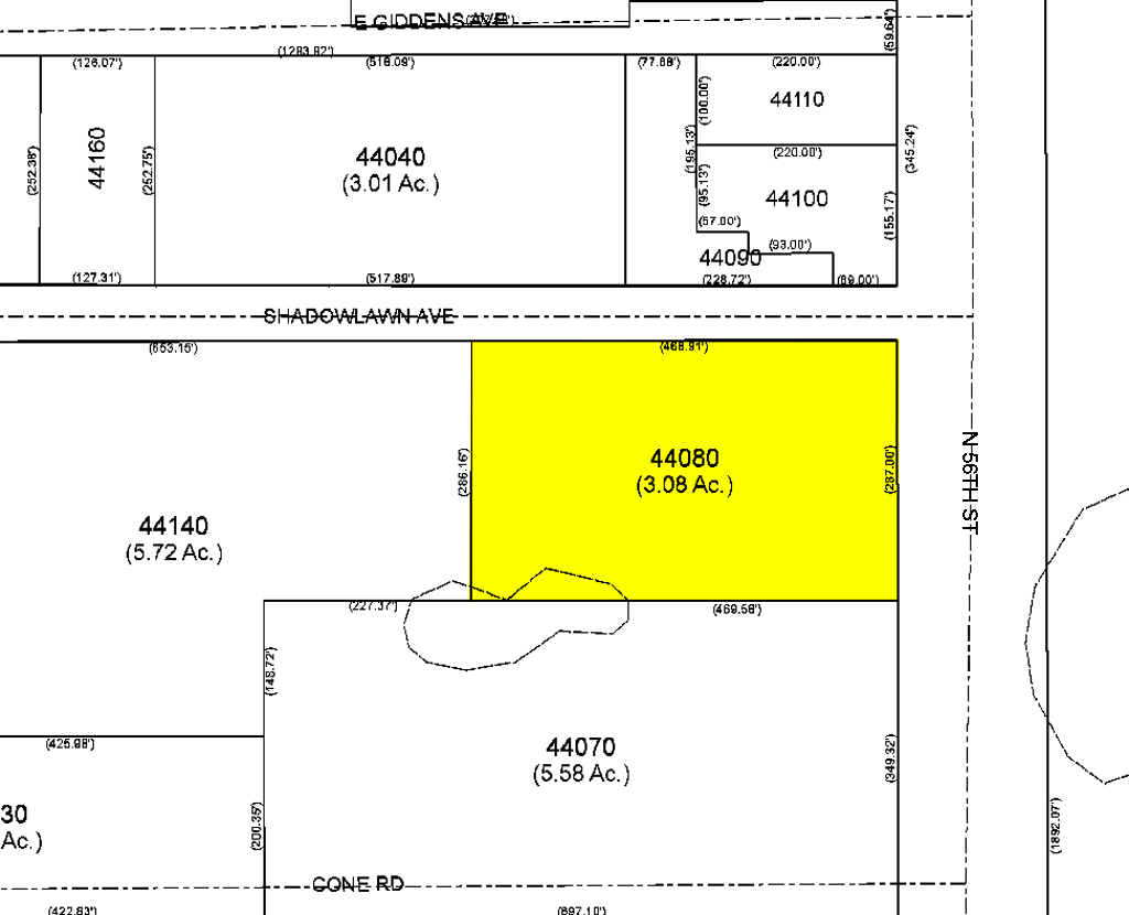 5118 N 56th St, Tampa, FL à louer Plan cadastral- Image 1 de 2