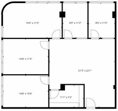 1701 Novato Blvd, Novato, CA à louer Plan d’étage- Image 1 de 1