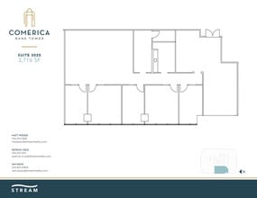 1717 Main St, Dallas, TX for lease Floor Plan- Image 1 of 1
