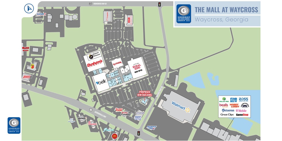 2215 Memorial Dr, Waycross, GA for lease - Site Plan - Image 3 of 3