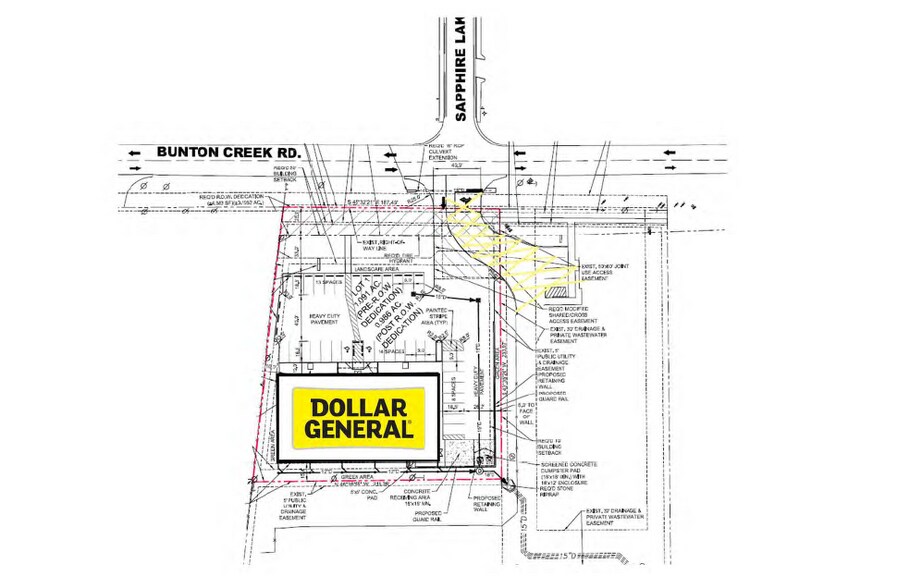 1600 Bunton Creek Rd, Kyle, TX à vendre - Plan de site - Image 3 de 3