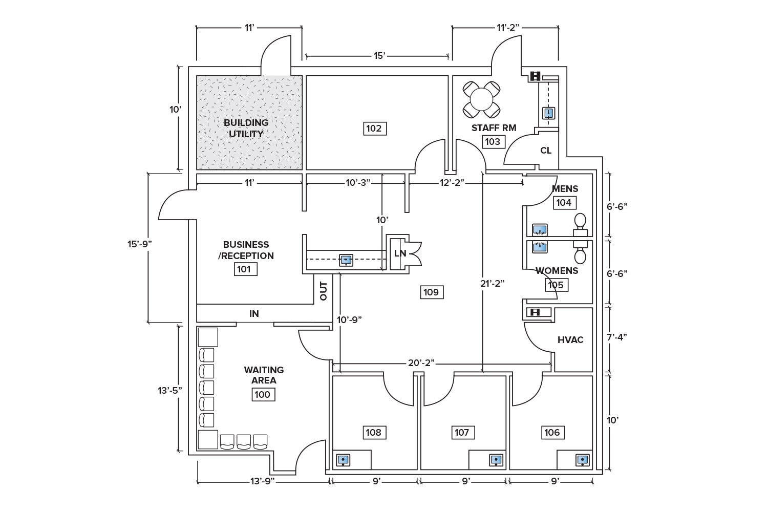 378 S Branch Rd, Hillsborough, NJ à louer Plan d’étage- Image 1 de 2