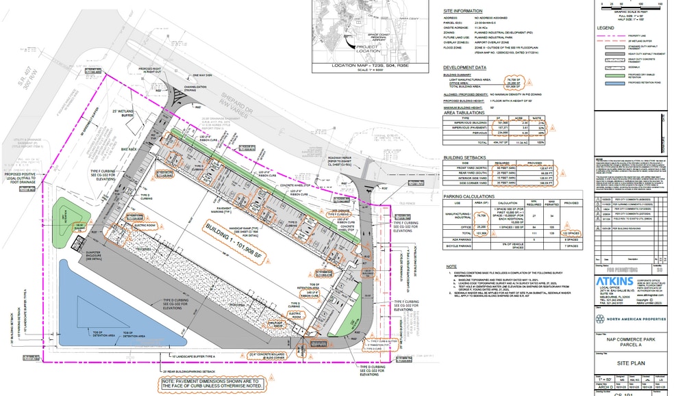 Shepard Dr., Titusville, FL for lease - Site Plan - Image 3 of 4
