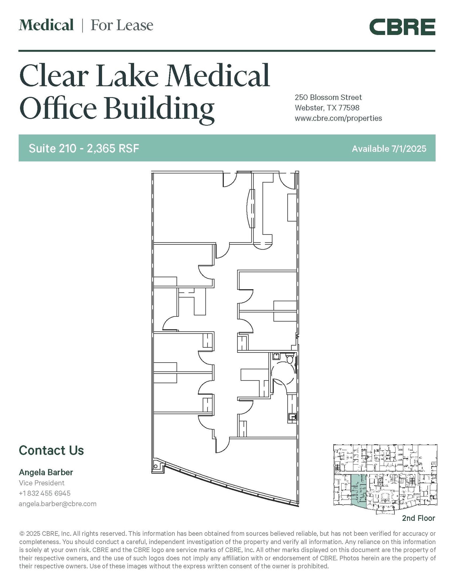 250 Blossom St, Webster, TX for lease Building Photo- Image 1 of 1