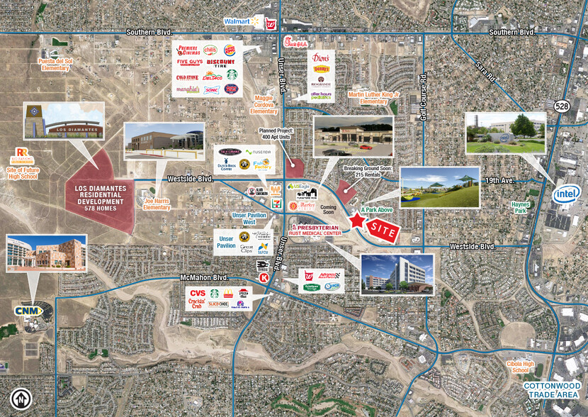 NEC Westside Blvd. & Wellspring Ave. SE, Rio Rancho, NM for sale - Building Photo - Image 2 of 3