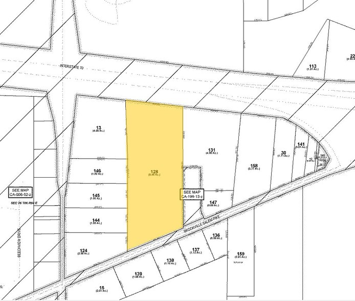 6975 Brookville Salem Rd, Brookville, OH à vendre - Plan cadastral - Image 3 de 11