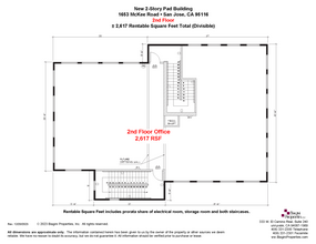 1609-1643 Mckee Rd, San Jose, CA à louer Plan d’étage- Image 2 de 5