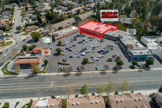 720-796 N Brea Blvd, Brea, CA - aerial  map view