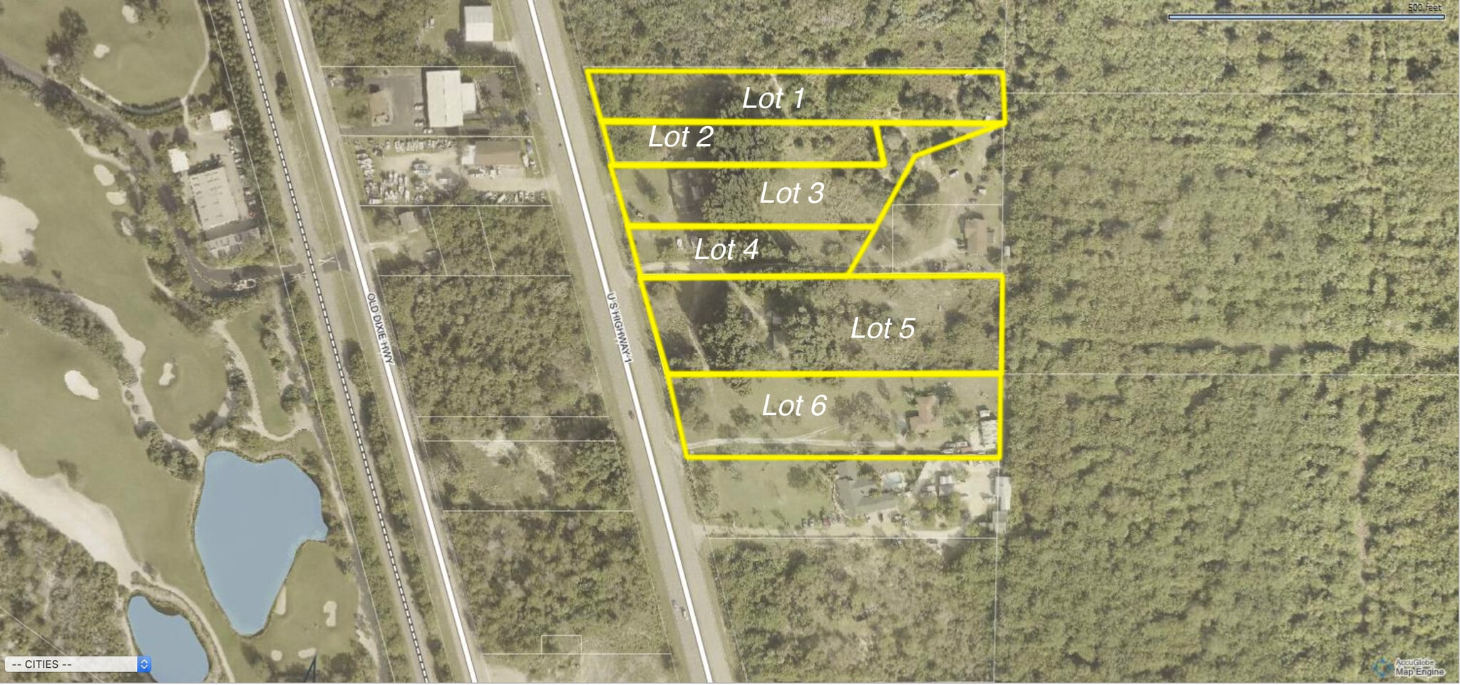 5820 US Highway 1, Vero Beach, FL for sale Aerial- Image 1 of 2