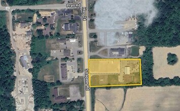 3549 Lapeer Rd, Metamora, MI - Aerial  map view
