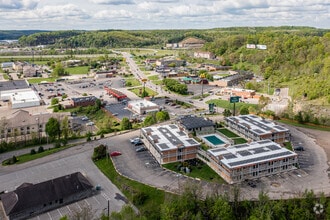 1945 Southgate Pky, Cambridge, OH - AERIAL map view