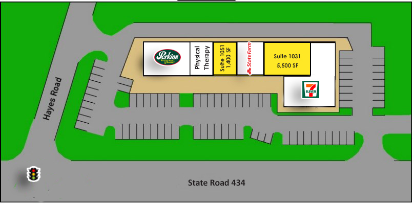 701 E State Road 434, Winter Springs, FL for lease - Site Plan - Image 2 of 13