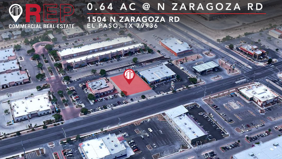 1504 N Zaragoza Rd, El Paso, TX à vendre - Photo du bâtiment - Image 1 de 1