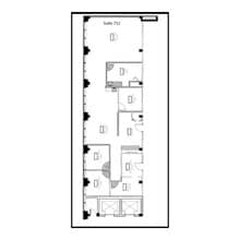 755 Commerce Dr, Decatur, GA à louer Plan d’étage- Image 1 de 1