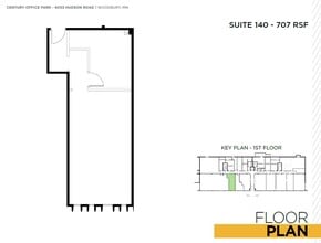 6043 Hudson Rd, Woodbury, MN à louer Plan d’étage- Image 1 de 1