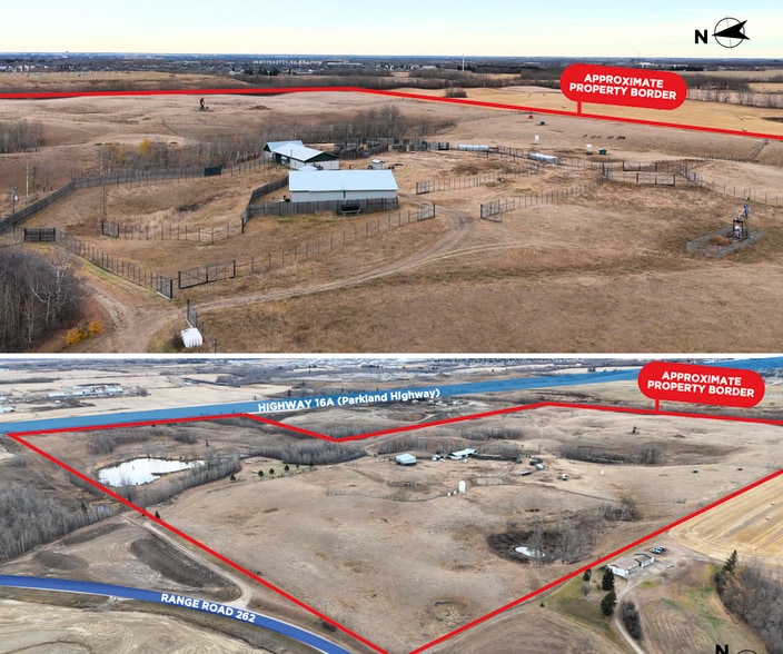 24495 Hwy 16A, Parkland County, AB à vendre - Photo du bâtiment - Image 2 de 3