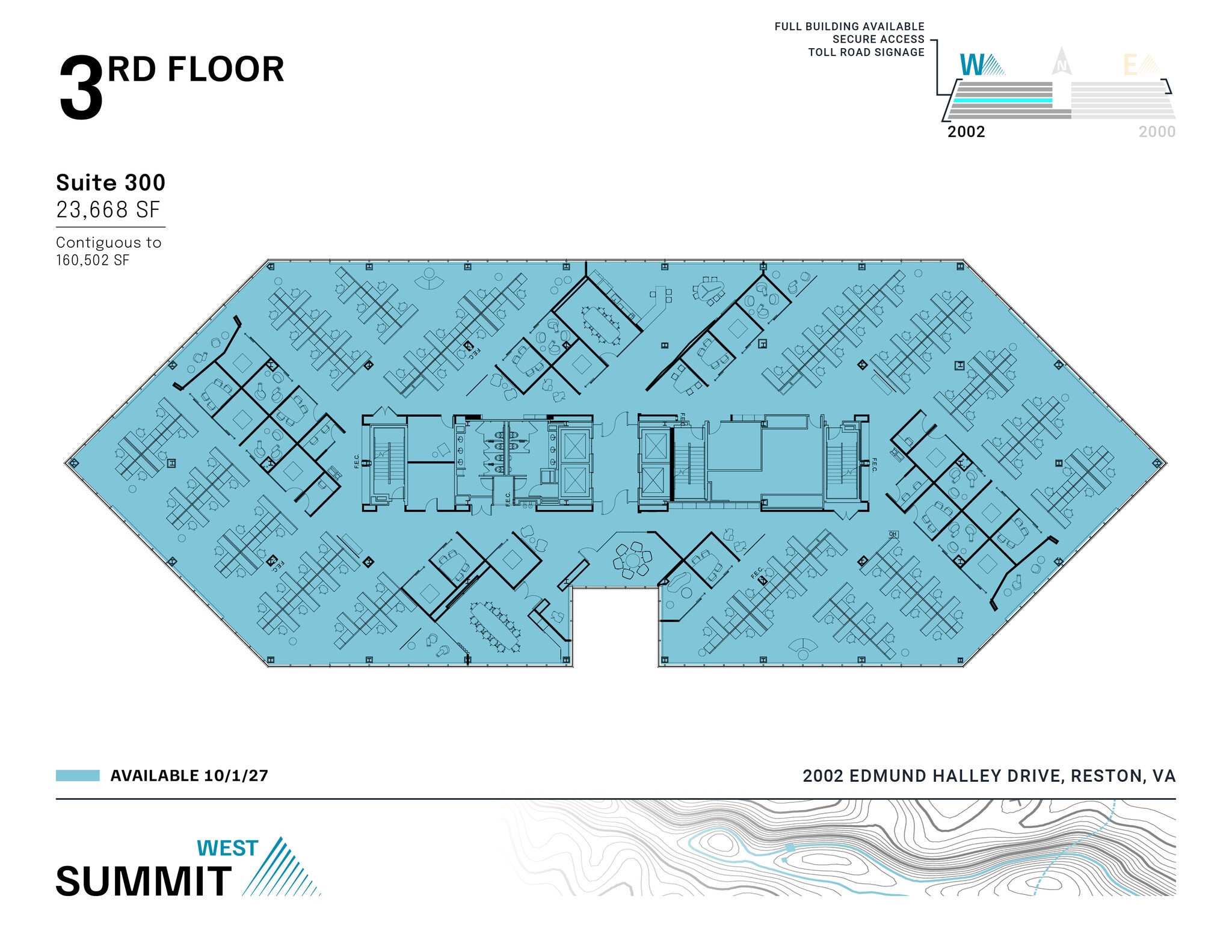 2002 Edmund Halley Dr, Reston, VA for lease Floor Plan- Image 1 of 1