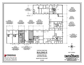21455 Melrose Ave, Southfield, MI à louer Plan d’étage- Image 2 de 2