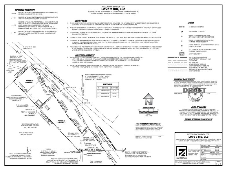 3223 Avenue of the Chiefs, Pocatello, ID à vendre - Plan cadastral - Image 2 de 34