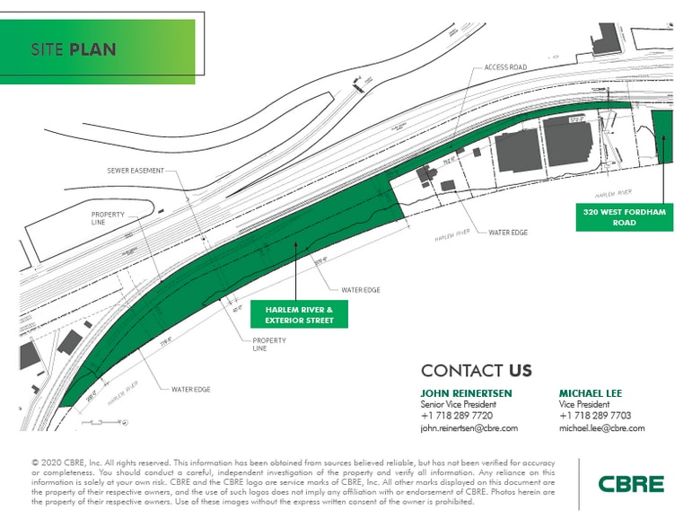 Harlem River & Exterior St, Bronx, NY for lease - Site Plan - Image 2 of 2