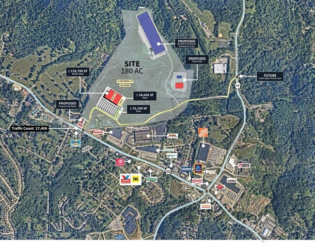 More details for District 30 Development, Route 30 & Naser Road, North Versailles, PA, North Versailles, PA - Land for Lease