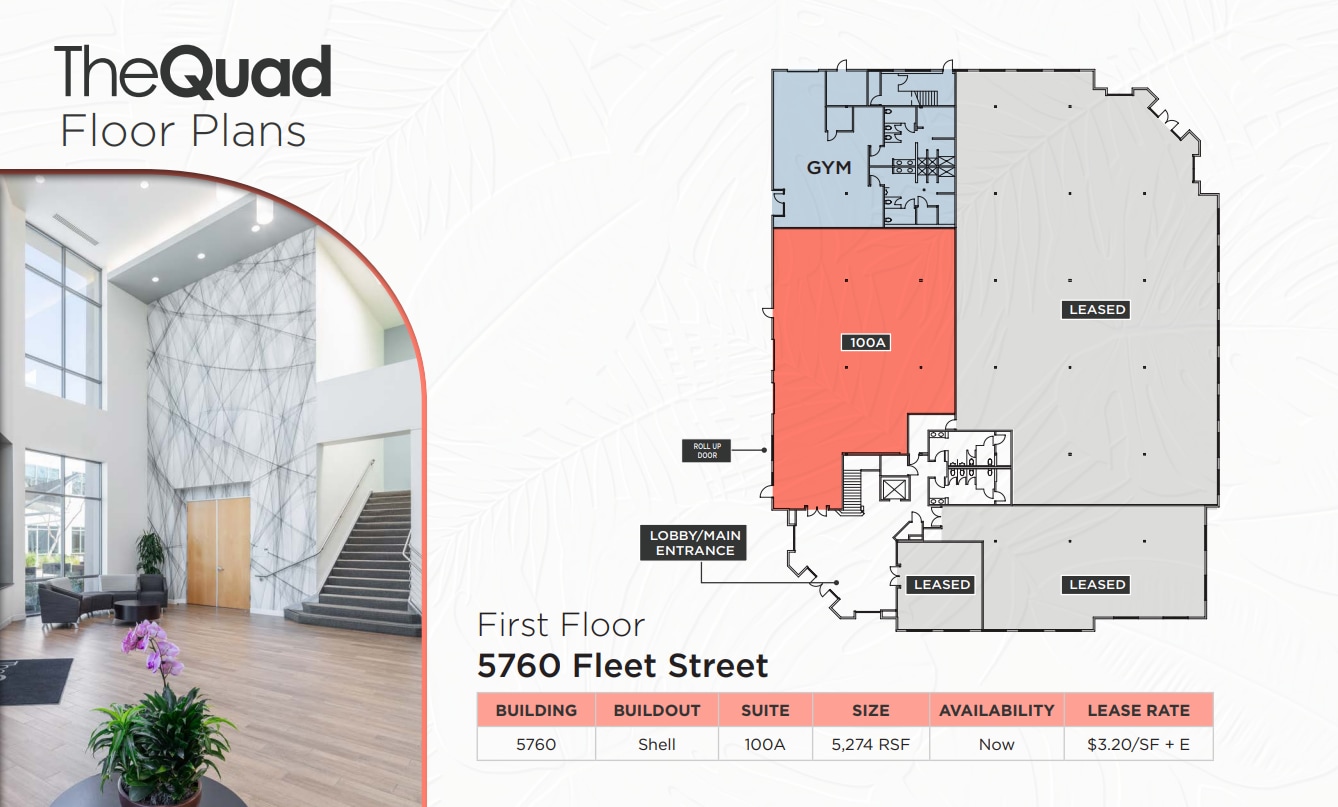 5770 Fleet St, Carlsbad, CA for lease Floor Plan- Image 1 of 1