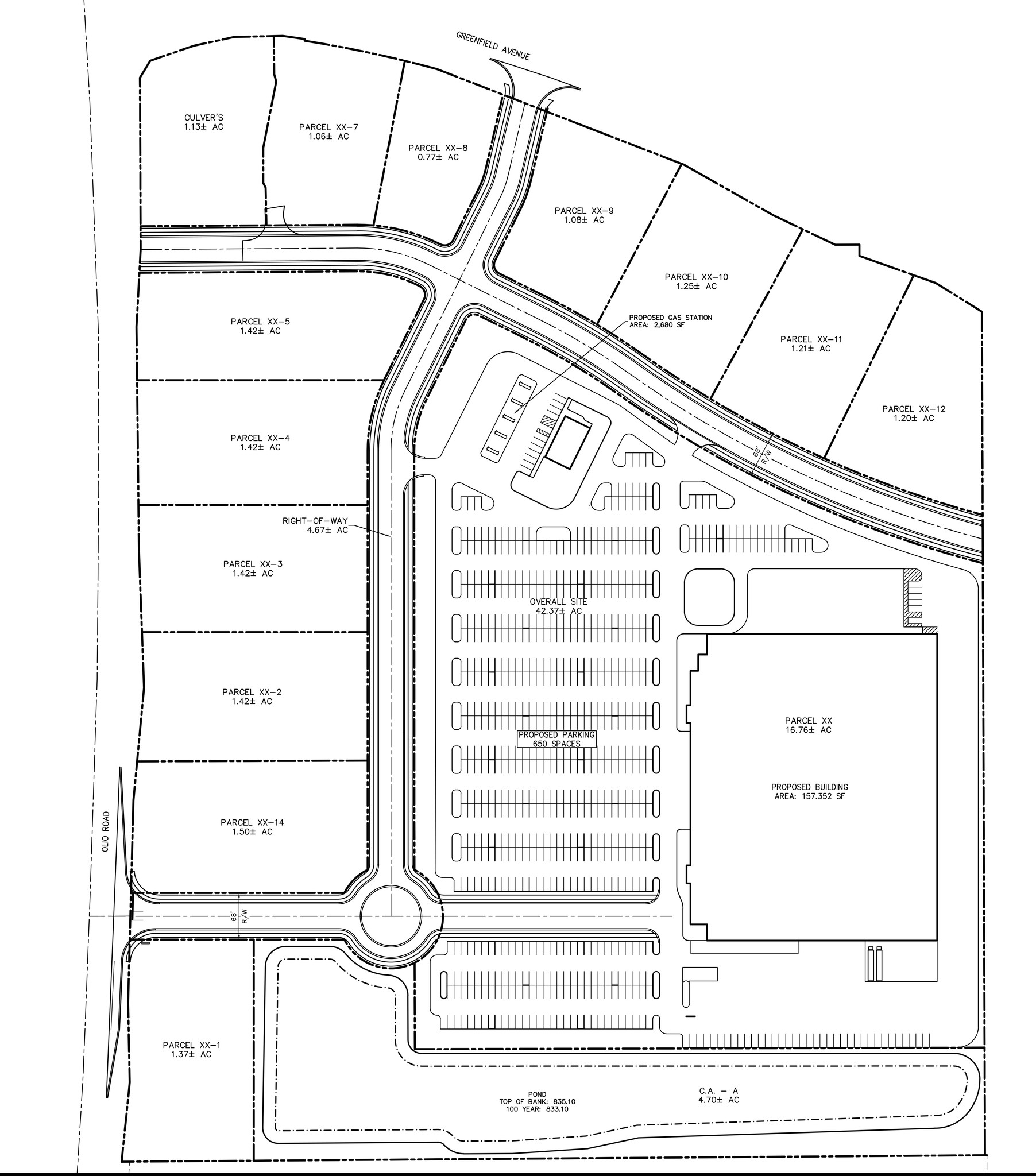 Sec E 136th Street & Olio Road, Fishers, IN for lease Building Photo- Image 1 of 2